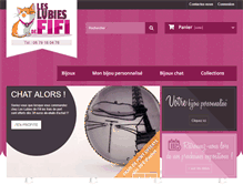 Tablet Screenshot of les-lubies-de-fifi.com